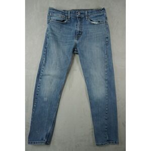 Levis 511 Jeans Slim Fit Mens 32x28 Blue Medium Wash Stretch Denim